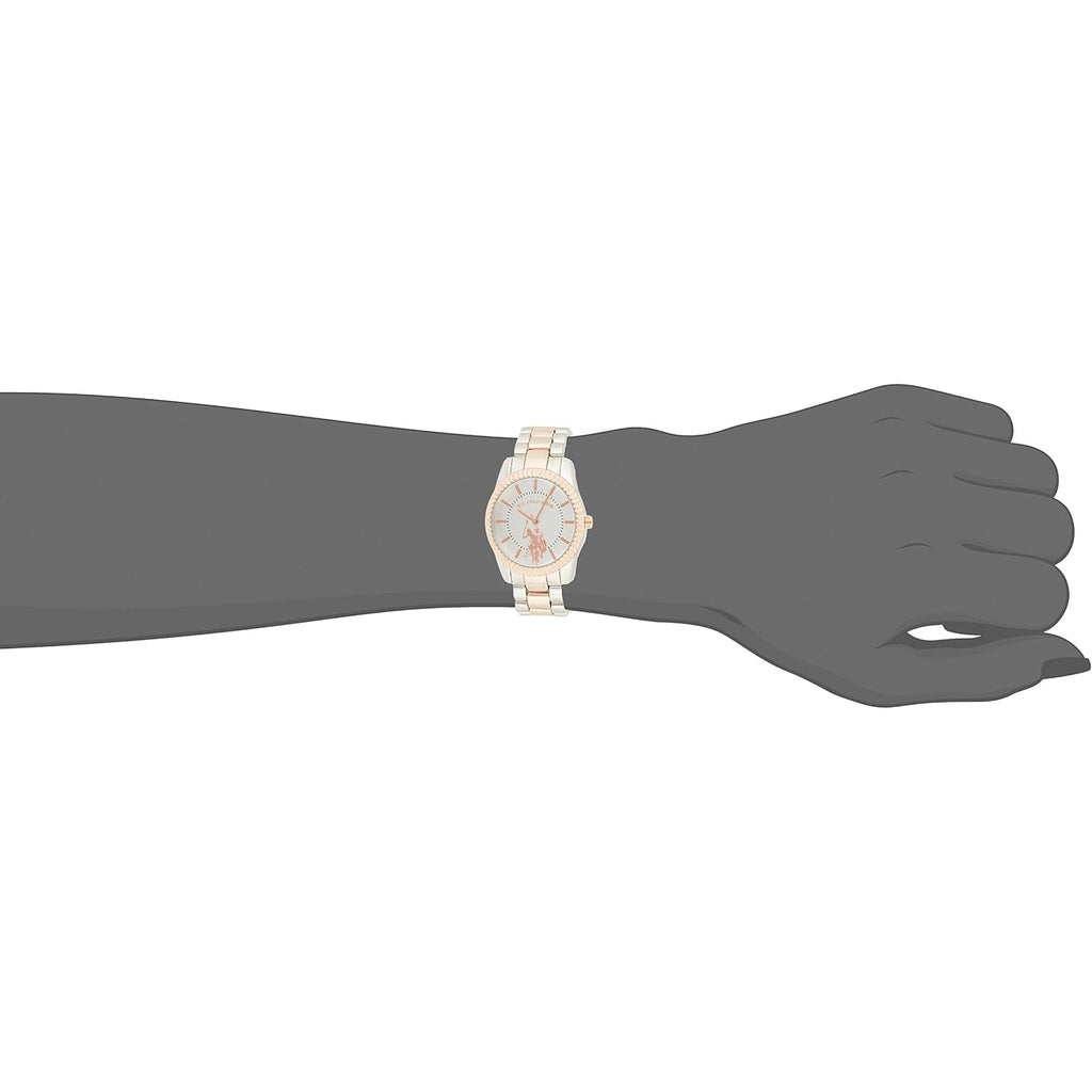 U.S. Polo Assn. Women'S Usc40263 Analog Display Analog Quartz Two Tone Watch