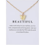 Rrdaily 9 Pcs Dainty Colorful Butterfly Pendant Necklace Set for Women,Bohemian Acrylic Butterfly Chain Necklace Cute Jewelry Gift