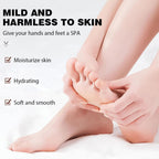 Turmeric & Vitamin C Hand and Foot Cream – Moisturizing Treatment for Dry, Rough Skin – Fast Absorbing, Non-Greasy Formula – Hydrates & Soothes Cracked Heels & Hands (8.8OZ)