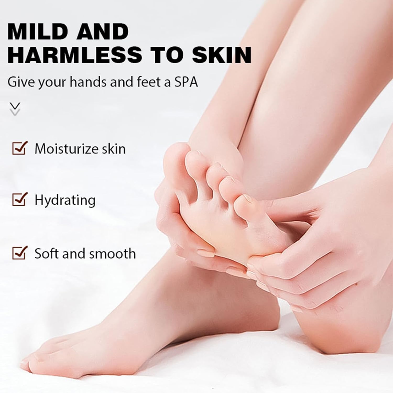 Turmeric & Vitamin C Hand and Foot Cream – Moisturizing Treatment for Dry, Rough Skin – Fast Absorbing, Non-Greasy Formula – Hydrates & Soothes Cracked Heels & Hands (8.8OZ)