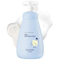 Goongbe Kids Body Wash – Tear-Free Tested Gentle Pump Foam For Sensitive Skin – Low Ph Hydrating Cleanser With Ceramide, Panthenol & Amino Acids – Allergen-Free Scent – Korean K-Beauty, 10.1 Fl Oz