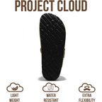 Project Cloud 100% Genuine Leather Footbed Clogs For Women - Memory Foam Arch Support Slippers For Women - Trendy Slip-Ons Women'S Mules & Clogs Sandals