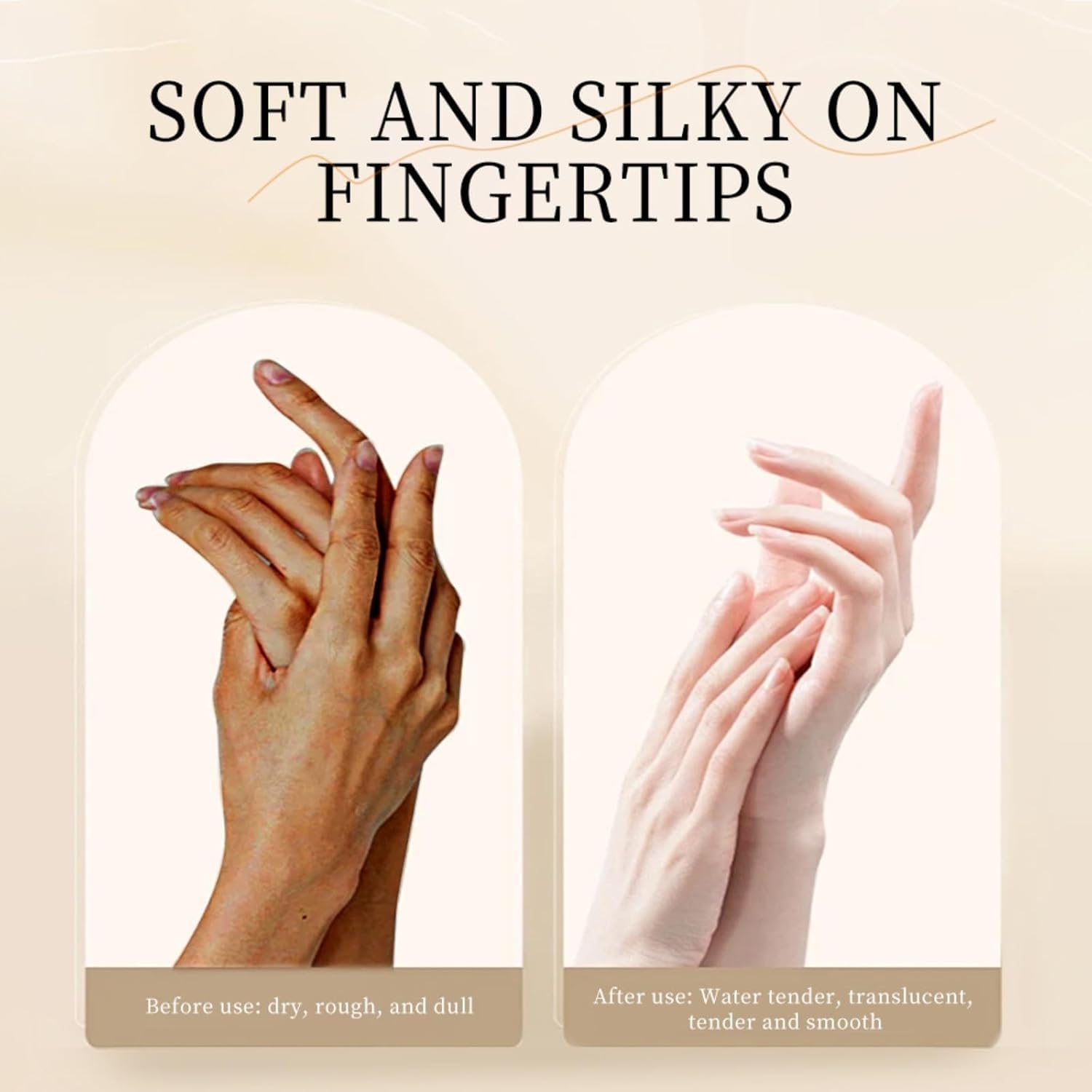 Anti-Aging Collagen Hand Cream for Women ＆ Men, Working Hand Cream for Dry Cracked Hands, Fast Repair Lotion Travel Size for All Skin Types, Crema Para Manos Resecas, 2PCS