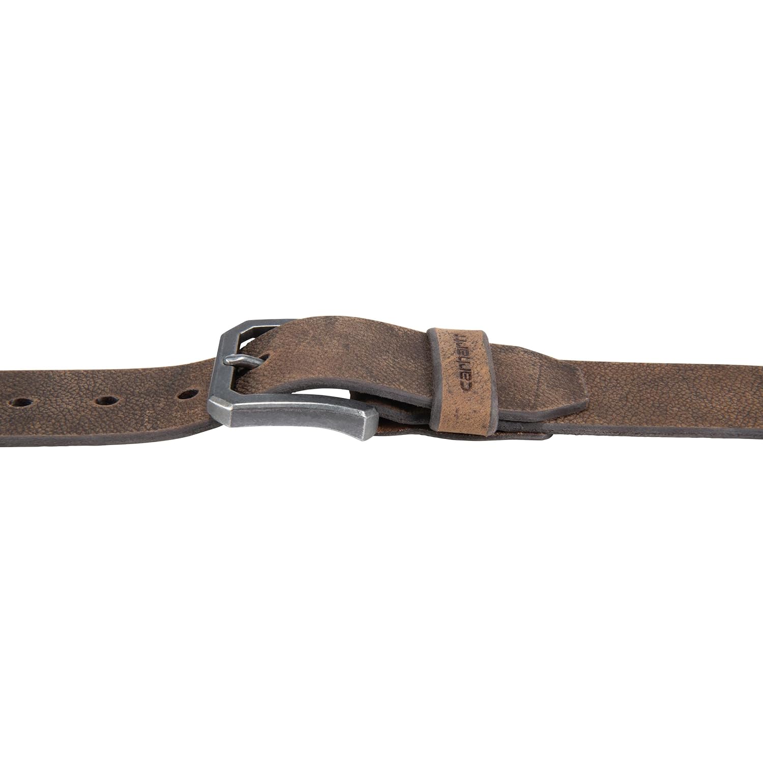 Carhartt Men'S Durable Full Grain Saddle Leather Classic Belts, W/Rugged Antique Nickel Hardware