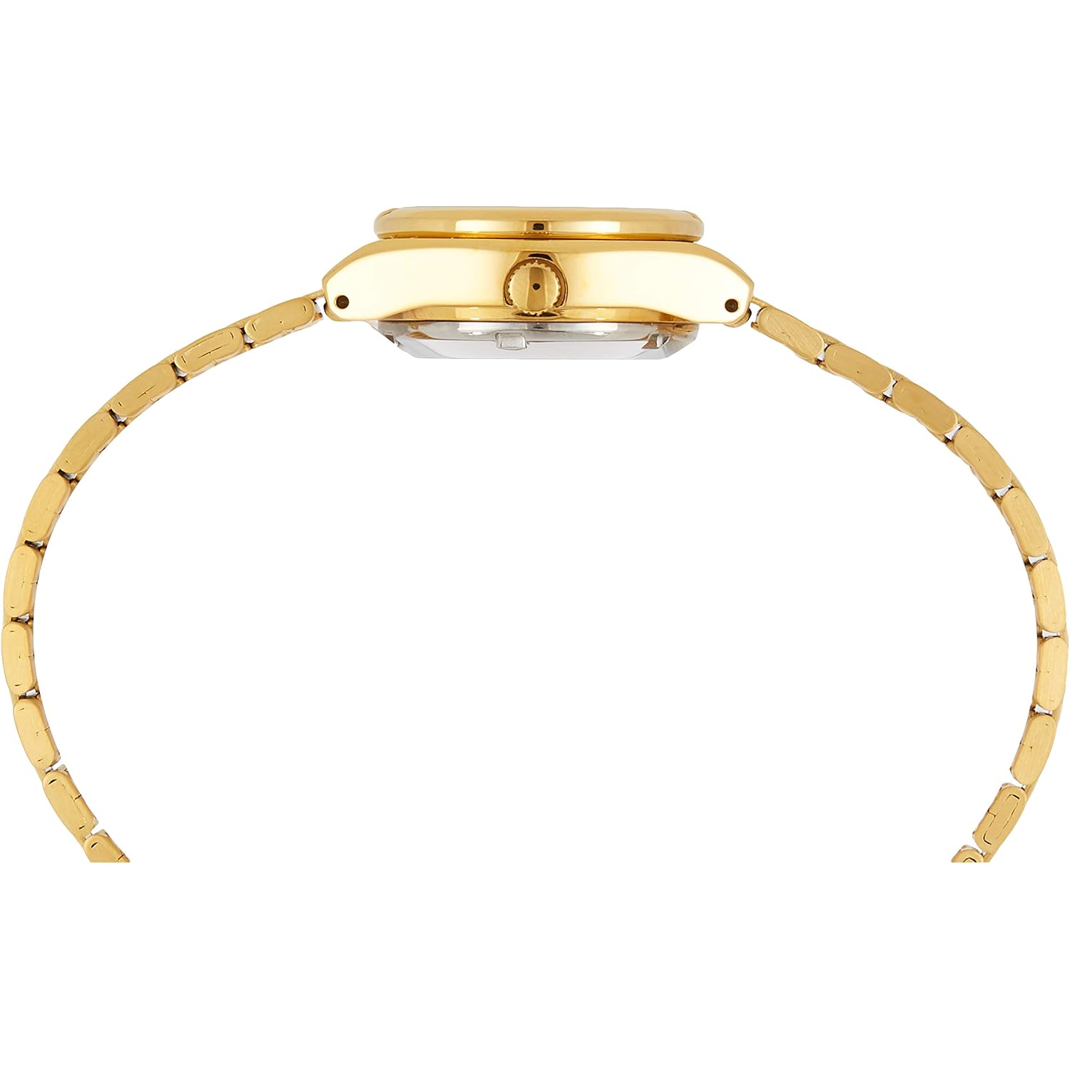 Seiko Series 5 Automatic Gold Dial Ladies Watch Sym600K1