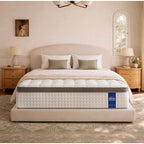 12 Inch Queen Mattress - Hybrid Mattress In A Box, Memory Foam Mattress With Pocket Springs, Medium Firm, Pressure Relief & Motion Isolation, Certipur Us Certified