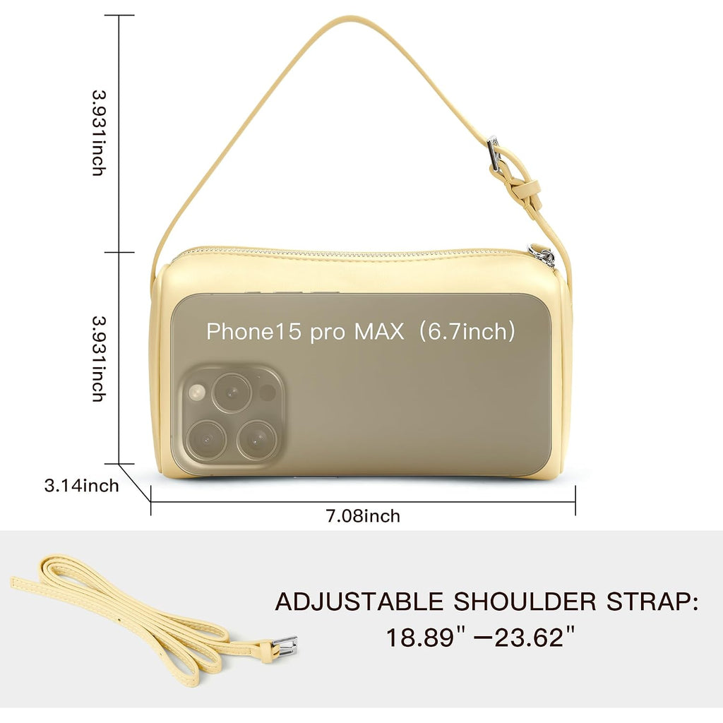 Small Purse For Women, Vegan Leather Mini Purse With Adjustable Strap