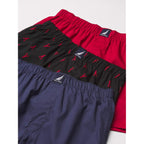 Nautica Men'S Classic Cotton 3-Pack Woven Boxers