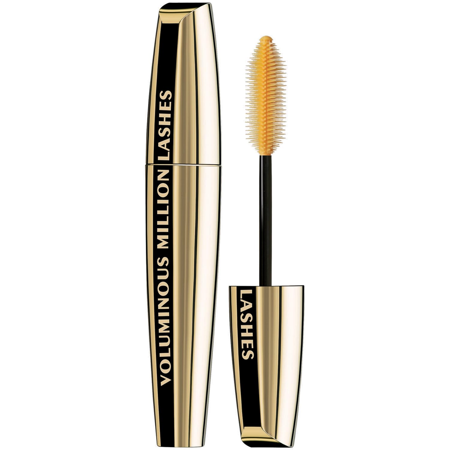 L’Oreal Paris Makeup Voluminous Million Lashes Mascara, Volumizing Collagen Infused Eye Makeup, Amplifying Mascara Brush, Washable, Black, 0.30 Fl Oz., 1 Count