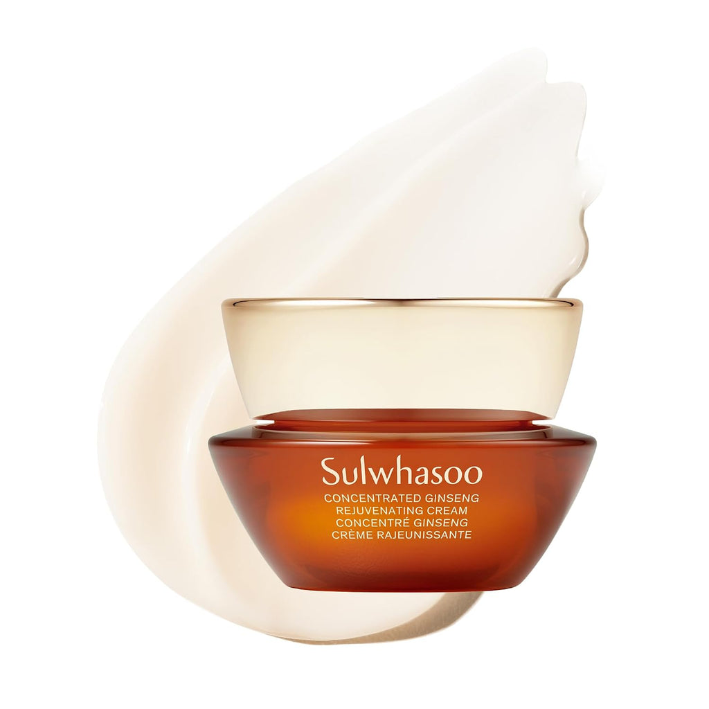 Sulwhasoo Concentrated Ginseng Rejuvenating Cream | Anti-Aging Korean Moisturizer | With Ginseng, Peptides & Squalane | Firms & Reduces Wrinkles | Hydrating Face Cream For All Skin Types