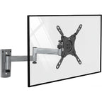 Mount-It! Lockable Rv Tv Mount For Camper, Trailer, Motorhome, Truck & Boat, Full Motion, Quick Release, Rust-Resistant Aluminum, Dual Wall Plates For Indoor & Outdoor, 19-43 Tvs, 33 Lbs, Vesa 200X200
