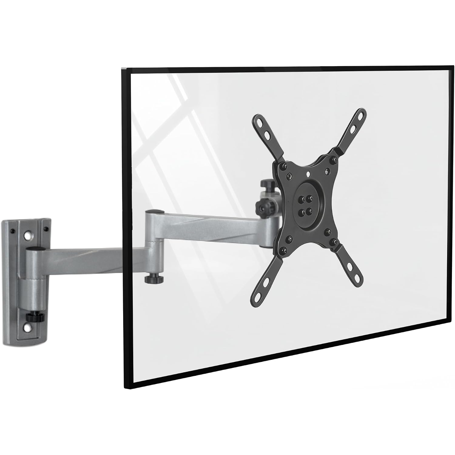 Mount-It! Lockable Rv Tv Mount For Camper, Trailer, Motorhome, Truck & Boat, Full Motion, Quick Release, Rust-Resistant Aluminum, Dual Wall Plates For Indoor & Outdoor, 19-43 Tvs, 33 Lbs, Vesa 200X200