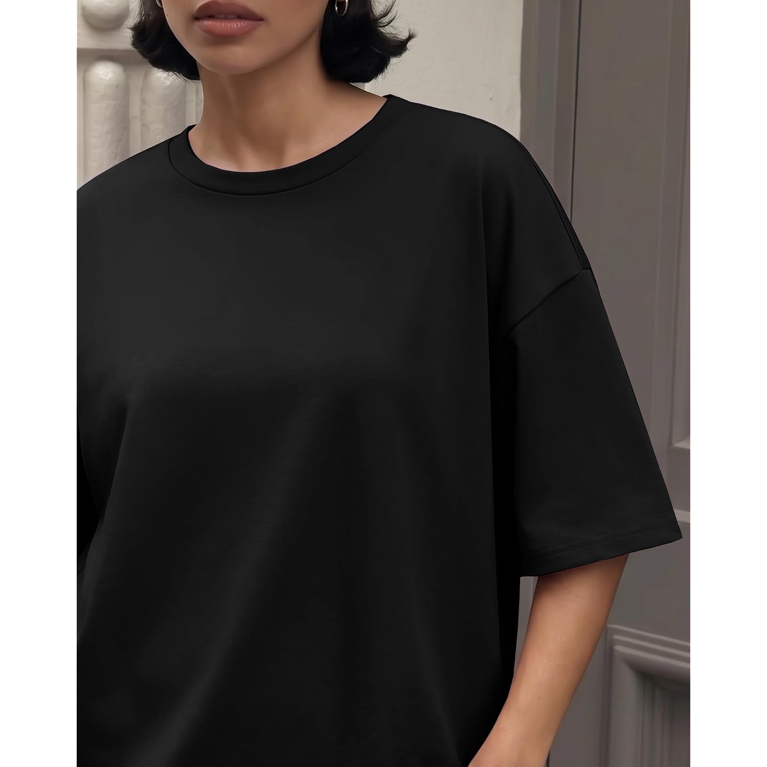 Gayhay Oversized Tshirts For Women - Spring Summer Workout Clothes Short Sleeve Tops Crew Neck Tee Shirts Fashion Casual 2026