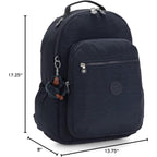 Kipling Women'S Seoul 15" Laptop Backpack, Durable, Roomy With Padded Shoulder Straps, Built-In Protective Sleeve