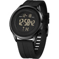 Cossinige Mens Digital Waterproof Military Watch For Men Black Dive Tactical Sports Minimalist Ultra-Thin Wrist Watch