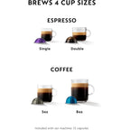 De'Longhi Nespresso Vertuo Plus Coffee And Espresso Maker By De'Longhi, Titan