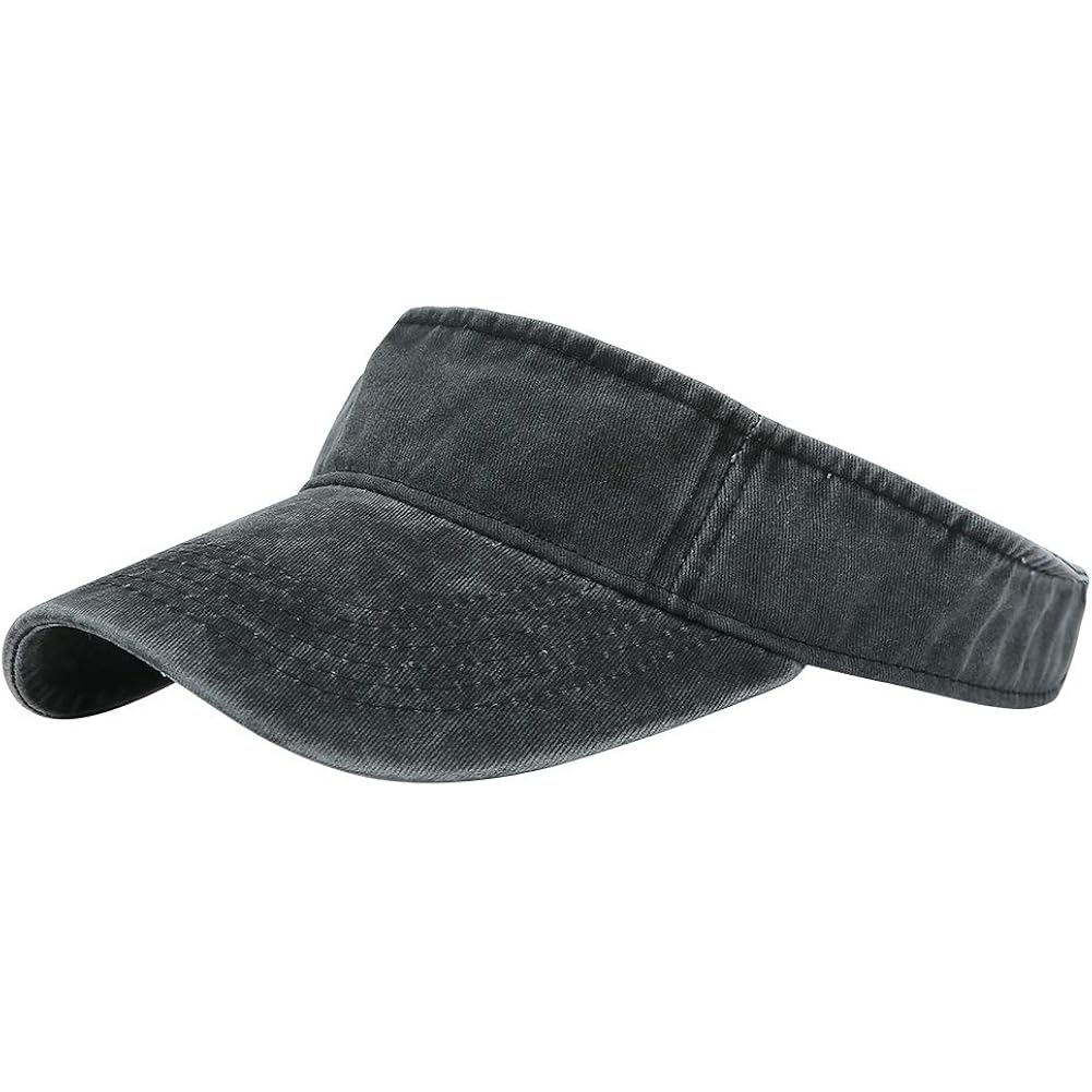 Sport Sun Visor Hats Cotton Ball Caps Empty Top Baseball Sun Cap for Men Women