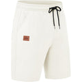 Stickon Men'S Shorts Casual Elastic Waist Drawstring Summer Beach Short With 5 Pockets
