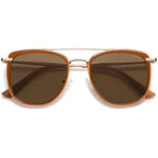 Sojos Retro Aviator Square Polarized Sunglasses For Women Men,Vintage Women'S Sun Glasses Shades Uv400 Sj2180