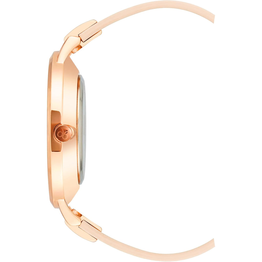 Nine West Women'S Floral Dial Smooth Strap Watch