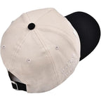Mommin Trucker Hat, Adjustable Embroidered Vintage Two-Tone Mama Baseball Cap Beige/Beige