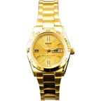 Seiko 5 Sports Automatic Gold Dial Ladies Watch Symg44K1