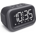Super Loud Alarm Clock: 115Db Dual Alarms And 6 Alarm Sounds For Heavy Sleepers - Adult Shift Workers In Bedroom Or Daily Wake-Up Use - Gray
