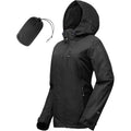 33,000Ft Packable Rain Jacket Women Lightweight Waterproof Raincoat With Hood Cycling Bike Jacket Windbreaker