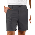 Mens Golf Shorts 7 Inch Inseam, Quick Dry Stretch Casual Lightweight Stretch Flat Front Hybrid Men'S Golf Shorts For Men