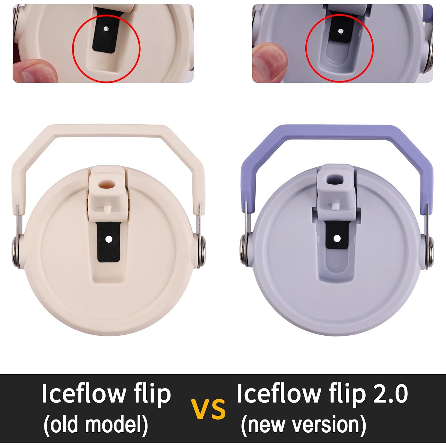 Replacement Straws - Only Compatible With 30 Oz & 64 Oz (Old Model) Stanley Iceflow Flip Straw Tumbler-Accessories Included 6 Straws,1 Cleaning Brush