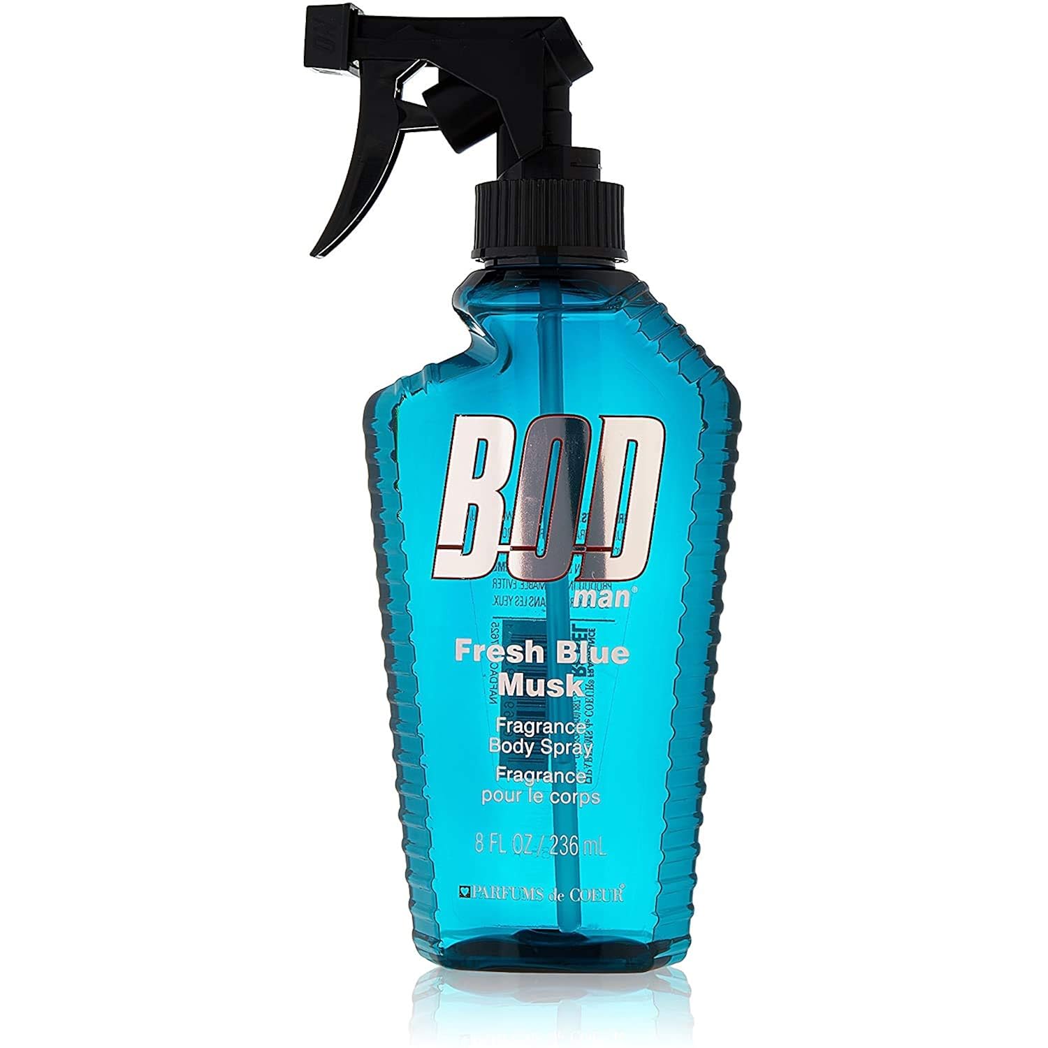 Parfums de Coeur Bod Man Fresh Blue Musk Body Spray 8 oz
