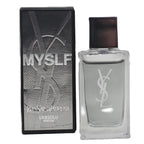 Yves Saint Laurent MYSLF L'ABSOLU PARFUM YSL Men ABSOLU Perfume MINI SMALL TRAVEL SIZE Splash On 7.5 ml / 0.25 Fl oz - 9483