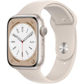 Apple Watch Series 8 [Gps, 41Mm] - Starlight Aluminum Case With Starlight Sport Ban, M/L (Renewed)