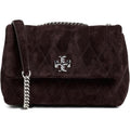 Tory Burch Women's Kira Quilt Suede Shoulder Bag