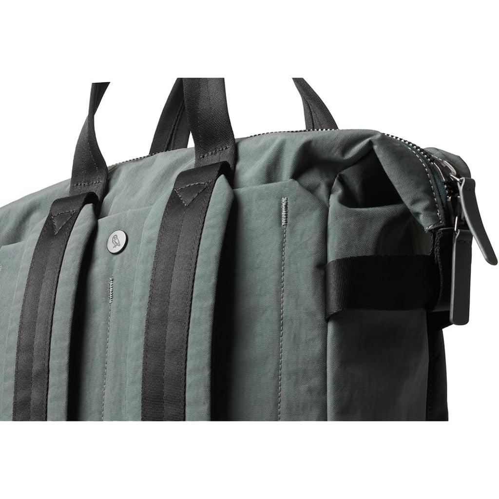 Bellroy Tokyo Totepack, Water-Resistant Woven Convertible Backpack And Tote Bag - Everglade