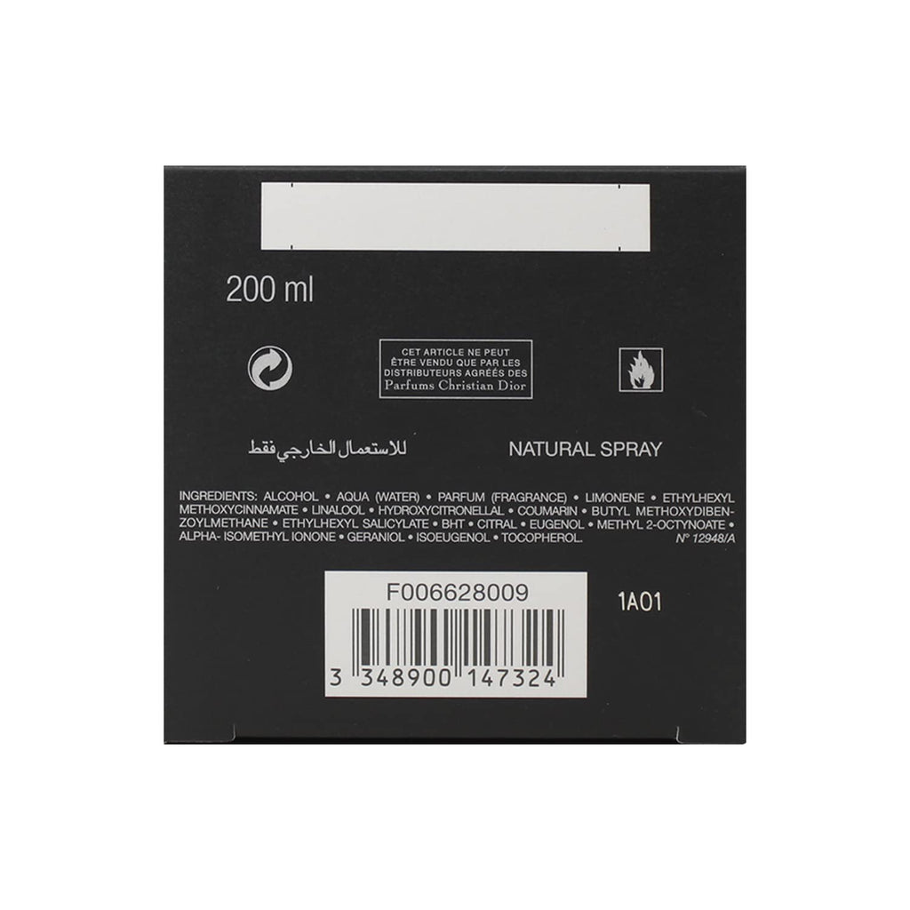 Dior Christian Fahrenheit for Men Eau de Toilette Spray, 6.8 Ounce