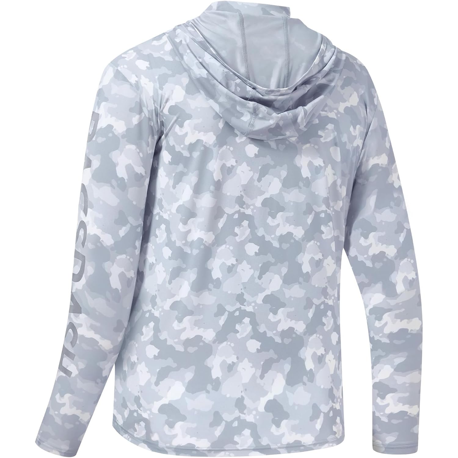 Bassdash Men’S Upf 50+ Camo Fishing Hoodie Shirt Quick Dry Uv Sun Protection Long Sleeve Outdoor Hiking Hooded Shirts Fs52M