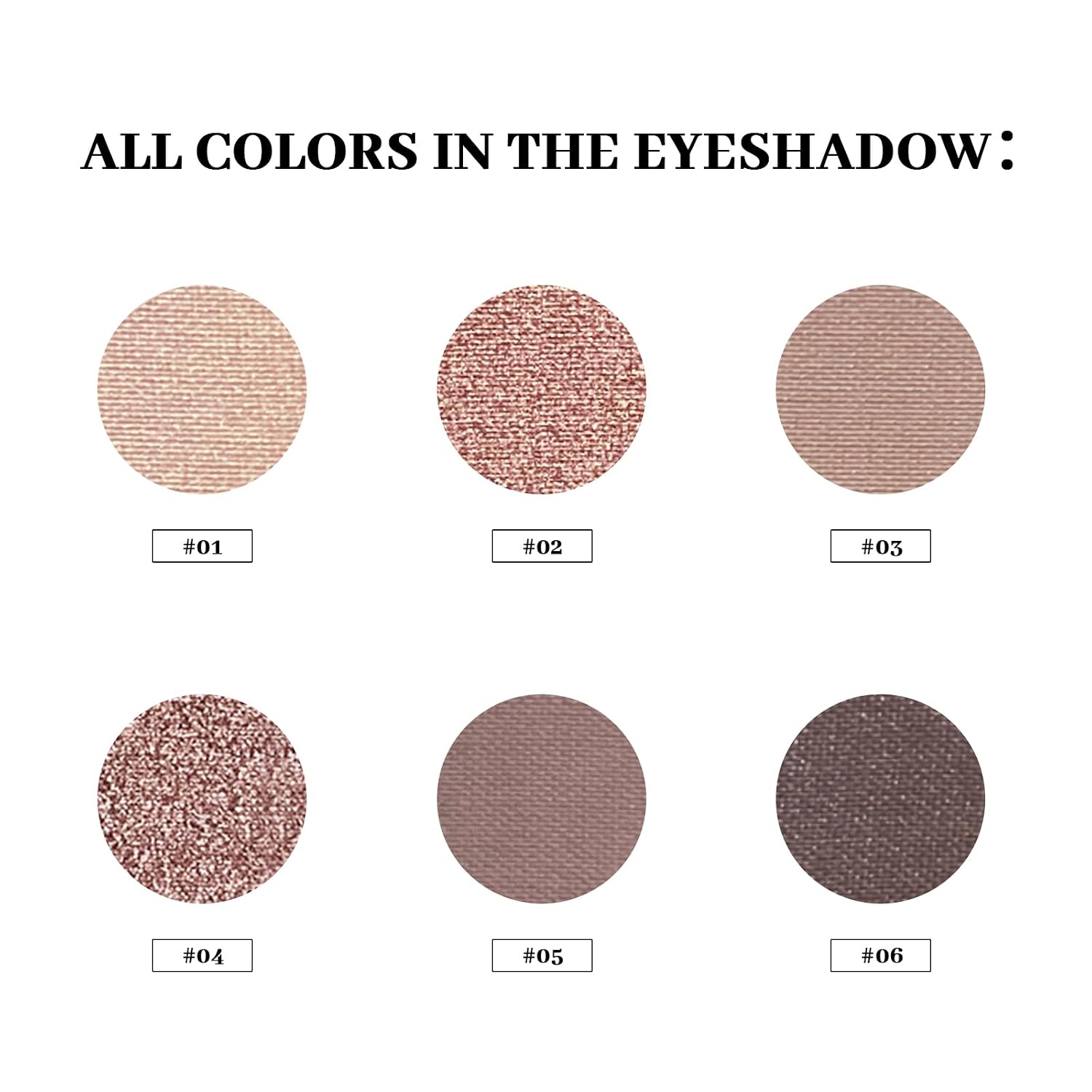 Myster Rosey Nudes 3 Series Mini Eyeshadow Palette, Nude Eyeshadow Palette, Matte Eye Shadow Palettes With Metallic And Matte Finishes, Long-Lasting Wear, Vegan, Cruelty-Free - 0.33Oz
