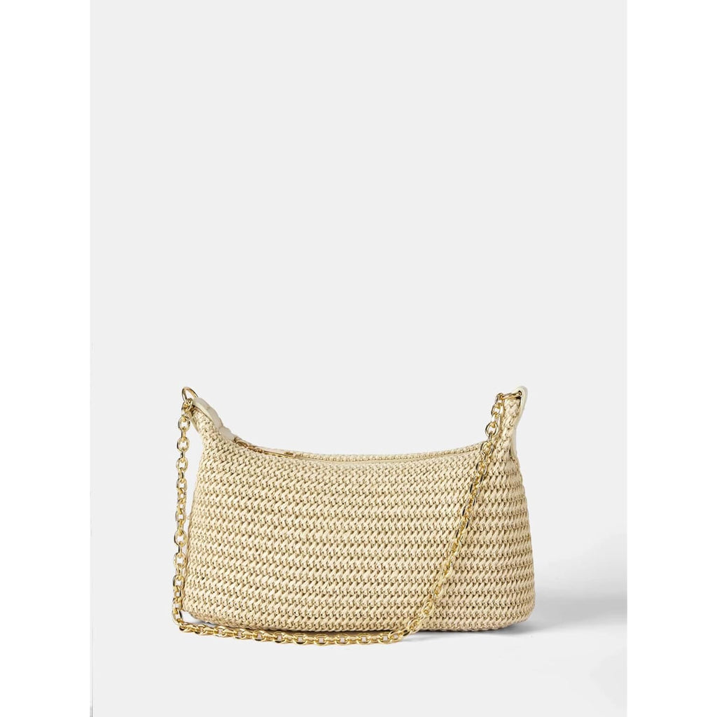 Verdusa Women's Straw Woven Shoulder Bag Tote Handbag Summer Beach Purse Vacation Bags