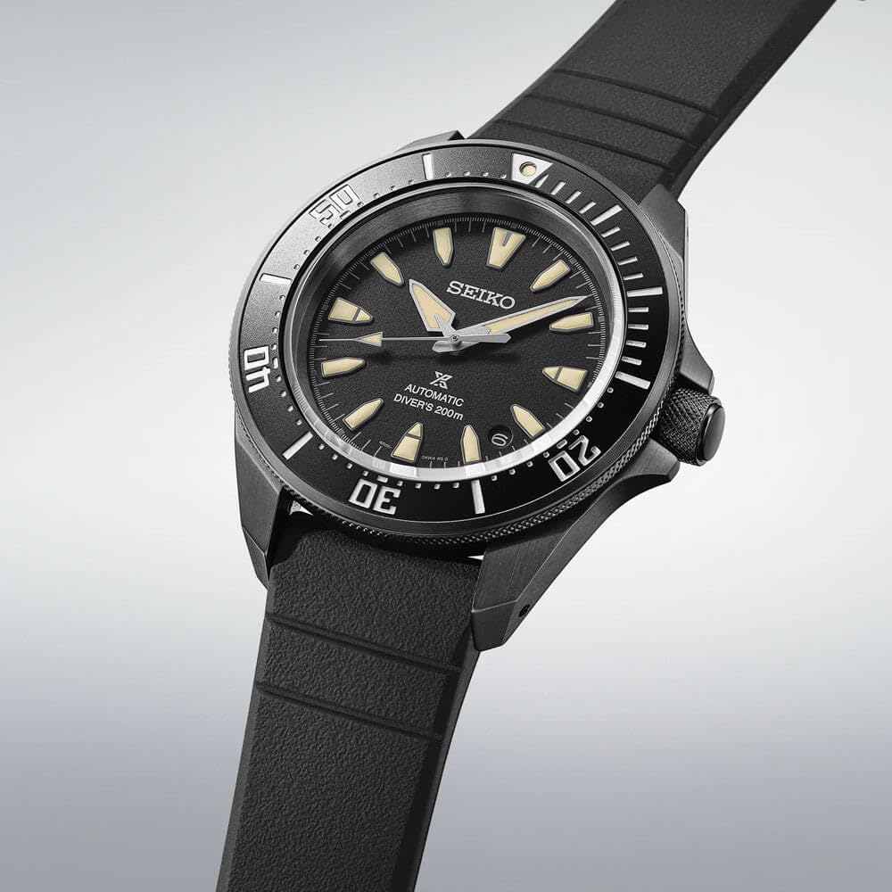 Seiko Prospex Samurai Automatic Black Dial Men'S Watch Srpl15