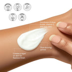 Flicka Silk Touch 3 In 1 Moisturizer And Primer For Face Hydrating, Lightweight, Long-Lasting Pore Minimizer Dermatologically Tested All Skin Types Makeup Base 60G, Cruelty Free, (Pack Of 1)