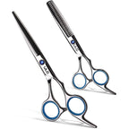 Hair Cutting Scissors Thinning Shears Kit Ulg Professional Barber Hairdressing Texturizing Salon Razor Edge Scissor Japanese Stainless Steel 6.5 Inch