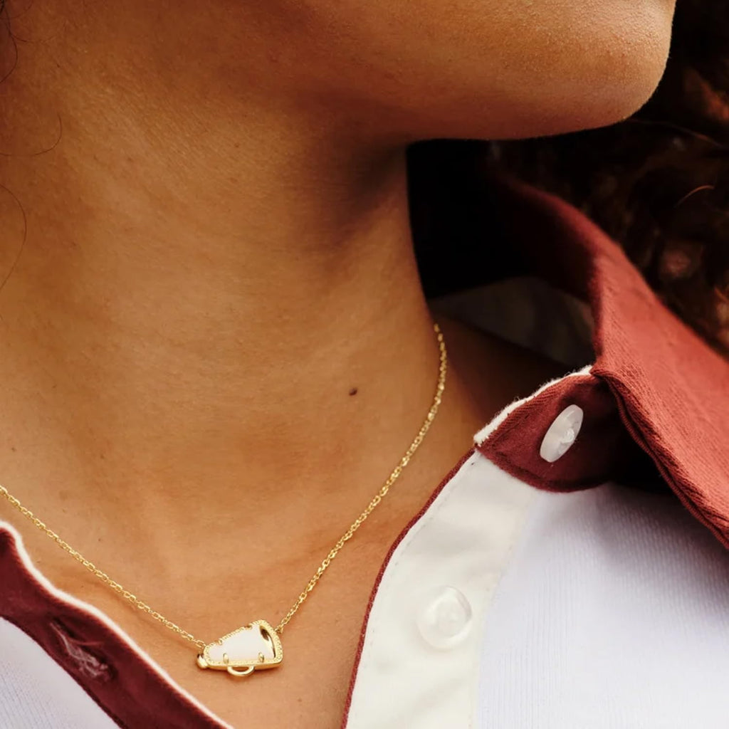 Kendra Scott Cheer Short Pendant Necklace, Fashion Jewelry for Women