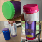 6 Pack Silicone Soda Can Lids, 6 Color BPA-Free Reusable Silicone Can Covers, Can Stopper or Protector For Soda, Beer, Drink, Juice, Coke, Beverage, Fits Standard Cans