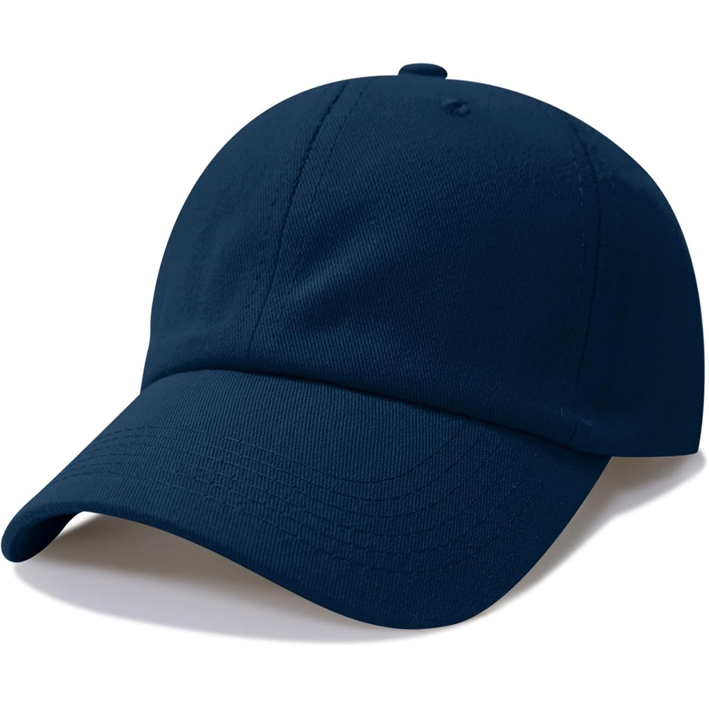 Original Classic Low Profile Baseball Cap Golf Dad Hat Adjustable Cotton Hats Men Women Unconstructed Plain Cap Color Blue