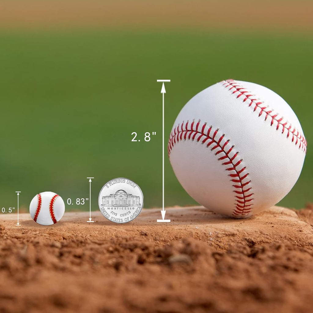 SmileBelle Baseball Earrings for Women, Sterling Silver Baseball Studs Matching Softball Mom Outfits Hypoallergenic Sports Earrings for Teen Fans Accessories as Birthday Game Day Gifts
