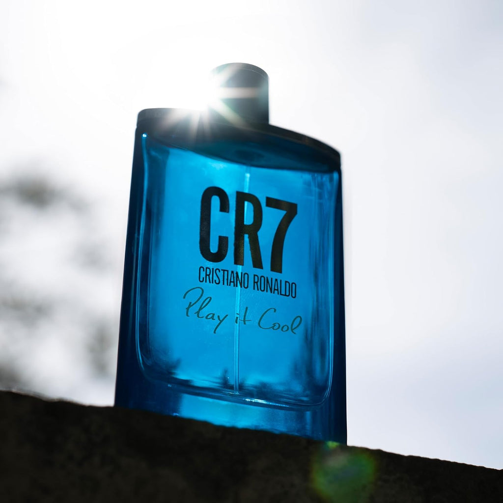 Cristiano Ronaldo CR7 Play It Cool - Blends Bright Citruses And Aromatic Fougere Notes - Fresh, Invigorating And Sensual - Light Enough For Everyday Wear - Masculine Fragrance - 1.7 Oz EDT Spray