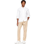 Tommy Hilfiger Men'S Long Sleeve Oxford Shirts In Regular Fit, Men'S Button Down Shirts, Also Available In Big And Tall