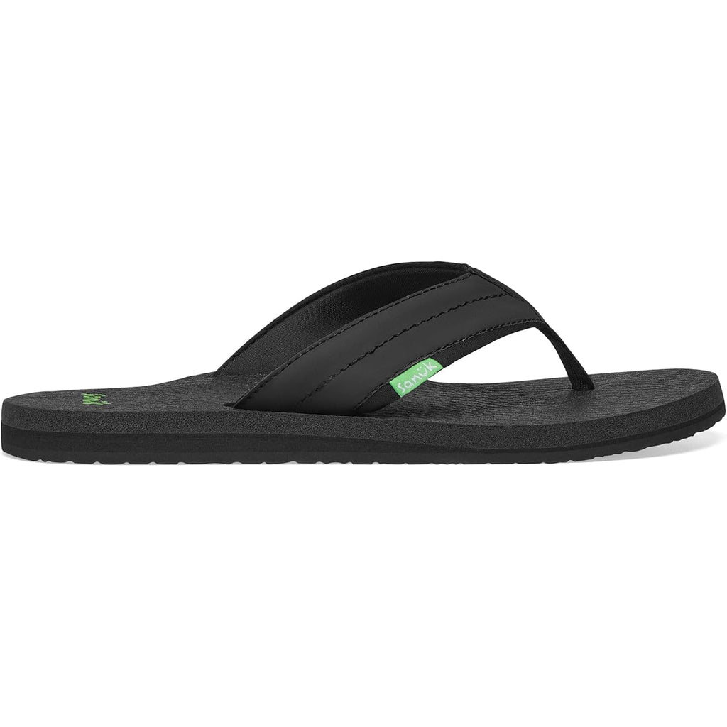 Sanuk Mens Beer Cozy | Flip Flops For Men | Mens Sandals | Beach Sandals | Supportive & Lightweight | Memory Foam Footbed
