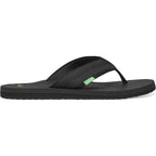 Sanuk Mens Beer Cozy | Flip Flops For Men | Mens Sandals | Beach Sandals | Supportive & Lightweight | Memory Foam Footbed